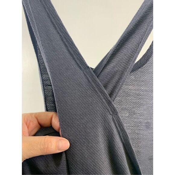 Nike Dri-Fit Running Gray Milner Top Size M - Picture 5 of 8